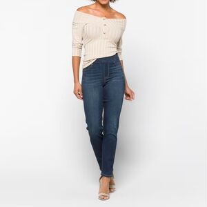 Liverpool Meredith Pull-On Straight Leg Jean from Stitchfix